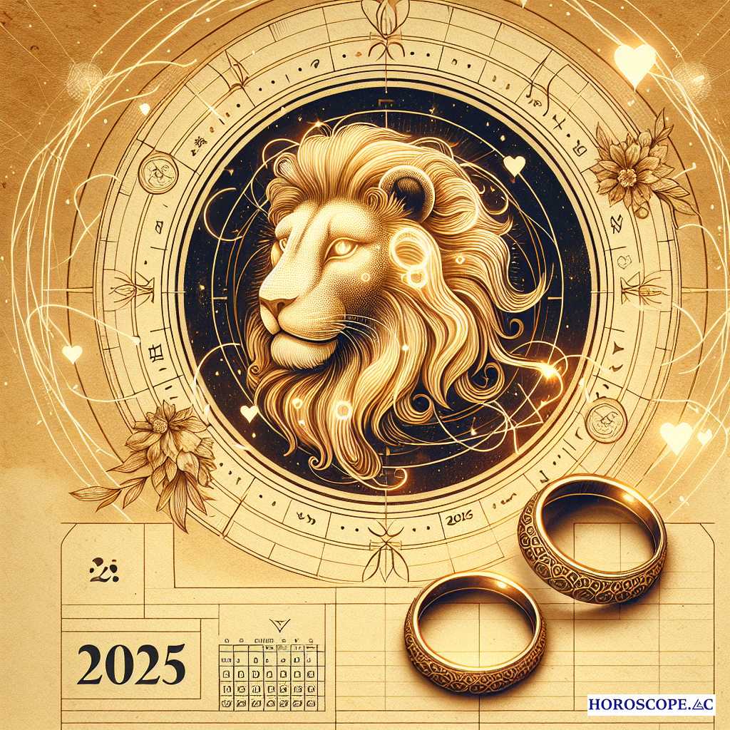 Horoscope 2025 pour le Lion Vaisje me marier en 2025